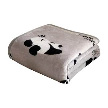 Winter milk plush blanket thickened warm nap blanket