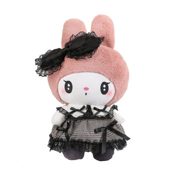 Dark Kuromi Doll Melody Plush Toy Large Rag Doll Doll Pillow ຂອງຂວັນວັນເກີດ 520 ສໍາລັບແມ່ຍິງ