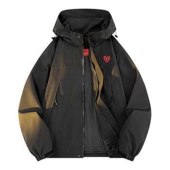 Charles peach heart color-blocking waterproof windproof shoes