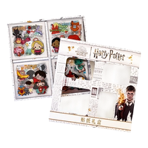 New Harry Potter stickers 60 handbook sticker set cute style cultural and creative transparent waterproof pet gift box