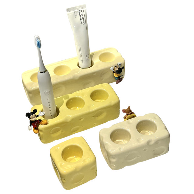 Electric toothbrush toothpaste rack storage rack imagination
