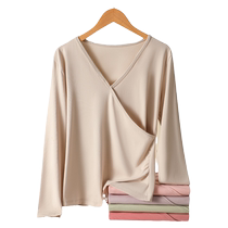Maternity autumn clothes and autumn trousers set thermal underwear pregnancy postpartum and lactation period pajamas pure cotton base layer confinement clothes autumn clothing
