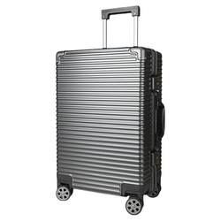 ກໍລະນີ trolley ໃຫມ່ຂອງ Rolls Shuate, suitcase ລໍ້ທົ່ວໄປ, suitcase, lock ພາສີ, ຜູ້ຊາຍແລະແມ່ຍິງທຸລະກິດບາດເຈັບແລະກ່ອງກອບອາລູມິນຽມ