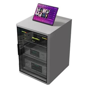 Danlemeck wooden amplifier cabinet audio and video rack