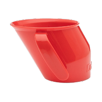 British Doidy Cup Baby and Children Learning Drinking Cup Inclined Mouth Cup Baby Drinking Water Open Cup Red 200ml
