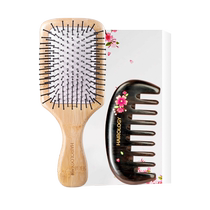 Silk Domain Raised Hair Delicate Sandalwood Comb Gift Box Nanzhu Scalp Massage Comb Wood Comb Festival Gifts