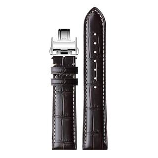 JEAYOU/JEAYOU watch strap is made of genuine leather, soft and comfortable