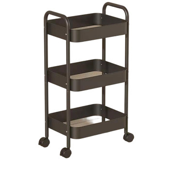 Trolley storage rack kitchen floor-standing bedroom multi-layer dormitory snack mobile bathroom rack storage rack