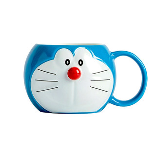 Female ceramic cartoon of situ mo's same cup when he was a child