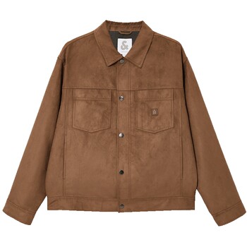 Top suede jack jones lapel spring loose