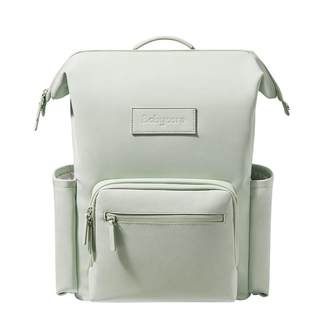 babycare妈咪包大容量PU材质时尚奶爸包妈妈出行遛娃轻便双肩背包