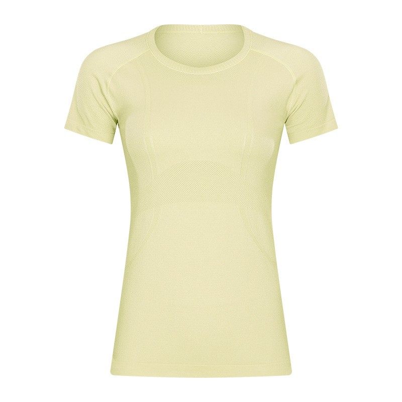 Quick-drying sports tops for women training fitness yoga short sleeves