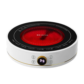 Jinzheng Electric Pottery Stove Home Stir-Frying High Power Small Mini Induction Cooker One Tea Stove Electric Flame Stove Round