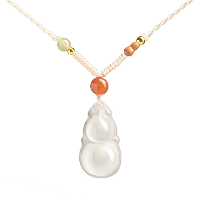 Gourd Chalcedony Pendant