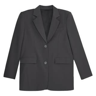 Women's high-end suit with rear slit blazer