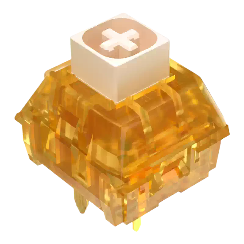 凱華KAILH BOX知秋軸機械鍵盤軸體清脆空靈雙段彈簧設計