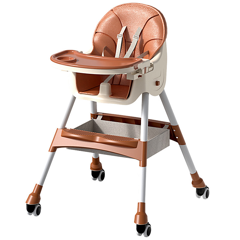 Multifunctional baby dining chair foldable portable dining table