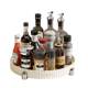 Rotating seasoning rack kitchen multi-function storage box