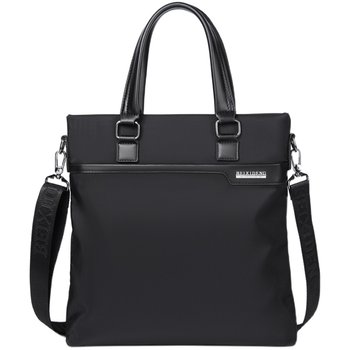 Vertical business oxford canvas casual style briefcase