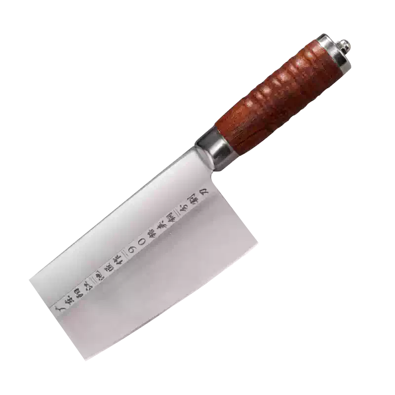池匠作夾鋼分割刀手工鍛打商用割肉刀廚房用具9鉻鋼材-Taobao-Tmall