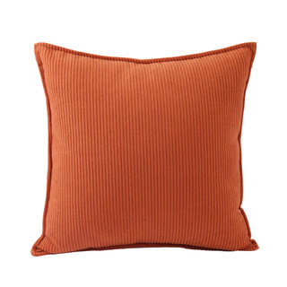 纯色抱枕客厅沙发方形大尺寸灯芯绒靠枕罩不含芯靠垫床头靠背套60