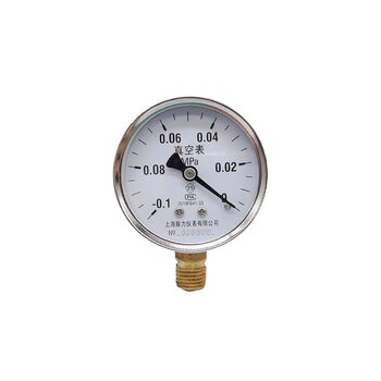 Shanghai lianli y60 air compressor pressure gauge vacuum gauge