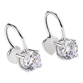 Moissanite earrings PRINGXY affordable