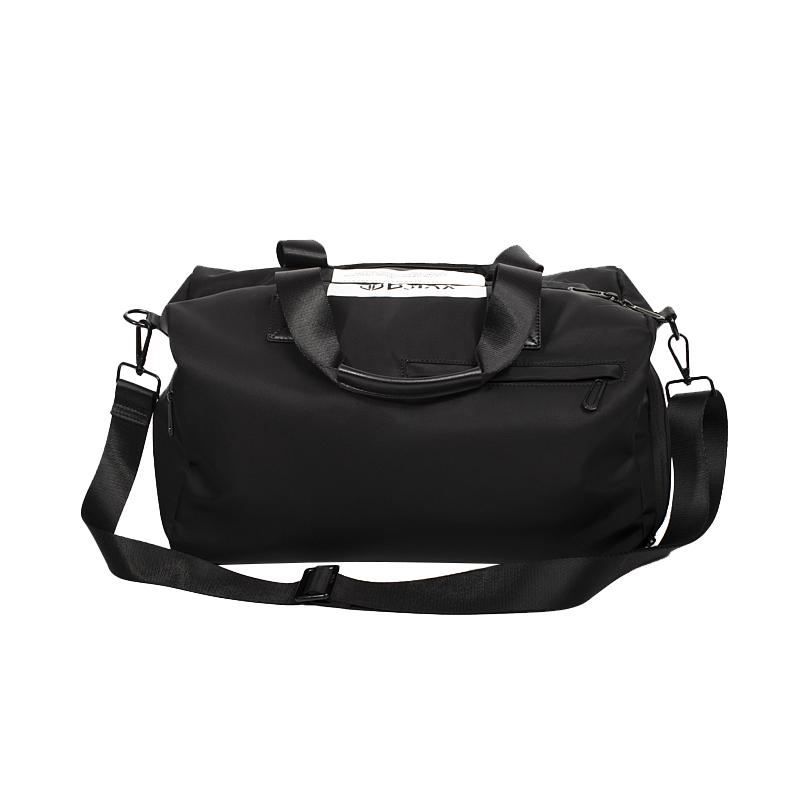 Wet and dry separate gym bag with shoe compartment