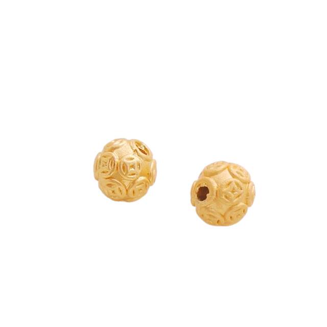 Thick coin hollow barrel beads diy accessories