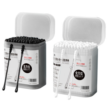 Disposable cotton swab ear spoon