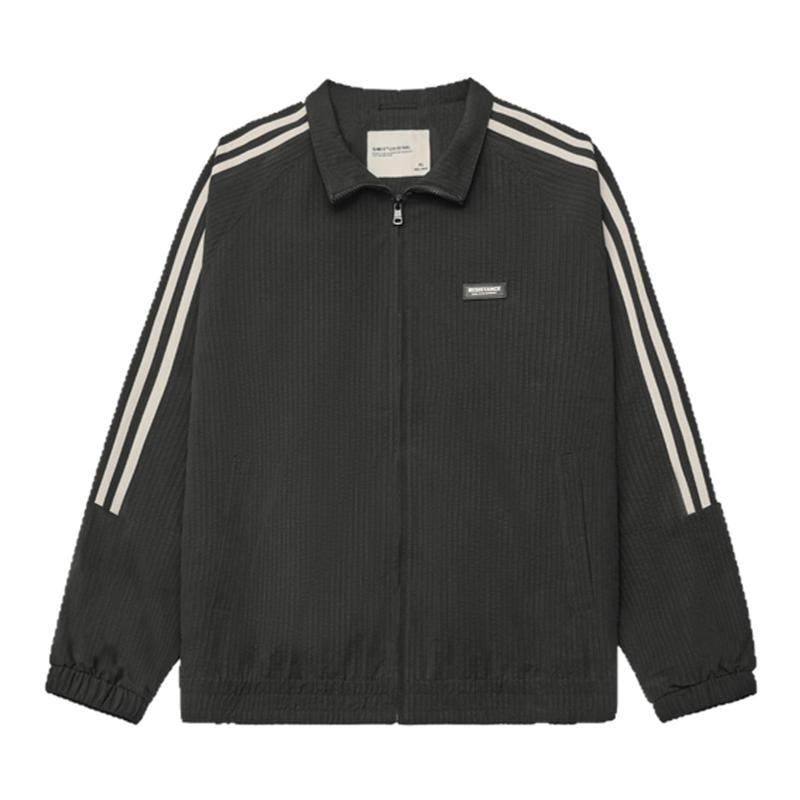 GWIT American fashion brand contrasting color stand collar jacket