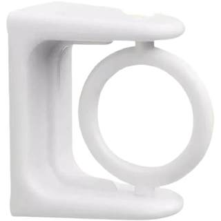 Swivel hanging ring towel bar sticky hook curtain shower curtain rod