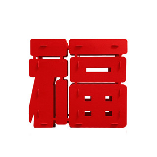 New year decorations three-dimensional creative desktop ornaments with the word 