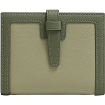 Miaodi niche design womens wallet wallet 2024 new style genuine leather short coin purse high-end short clip card bag