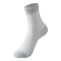 Black and white socks mens summer thin anti-odor and sweat-absorbent mens socks mesh mid-length summer pure cotton mens long socks