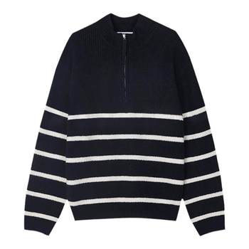 Bisher knitted sweater stand collar pullover base shirt top