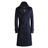 Mid-length British business slim spring and autumn men's windbreaker