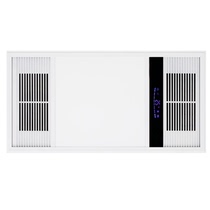 325x650 century luxury integrated ceiling universal 325*325 bathroom air heating bath heater LED light five-in-one