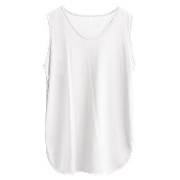 ເສື້ອຍືດຊັ້ນໃນ camisole ສໍາລັບແມ່ຍິງທີ່ມີຜ້າມ່ານກົ້ນ hem ເສື້ອທີເຊີດແຂນຍາວກາງ, ເສື້ອຍືດກາງເກງໃສ່ນອກ.