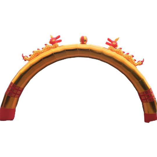 Juxinmei Golden Festival Arch Wanfu Double Dragon verdickt