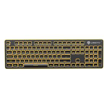 Langtu Wired Silent Keyboard with Mechanical Feel for Tablet and Laptop, Typing Set for Men and Women, Office Keyboard and Mouse Set