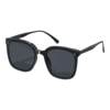 Classic black super sunglasses, versatile and anti-UV