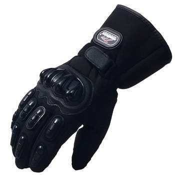 Motorcycle Riding Warm Gloves for Men and Women in Winter Cold-Proof and Waterproof Motorcycle Gloves Thickened Electric Vehicle Gloves Touch Screen