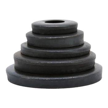 Blackening, thickening, non-standard flat gasket round iron pad