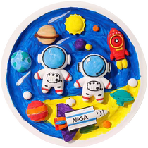 Childrens plaster doll coloring three-dimensional painting creative DIY handmade graffiti painting white embryo handmade ornaments 951