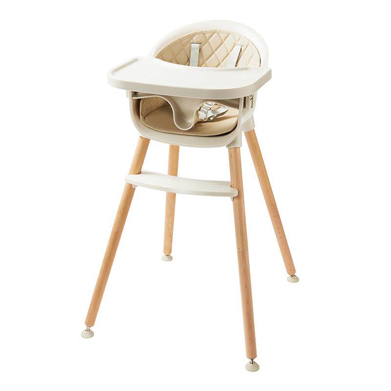 Beech wood long chair BABYGO dining chair study chair