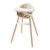 Beech wood long chair BABYGO dining chair study chair