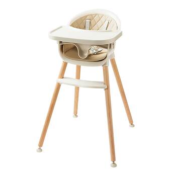 Beech wood long chair babygo dining chair study chair