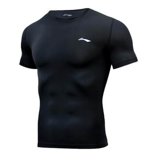 Li ning спортивные тайтсы для баскетбола с короткими рукавами