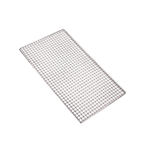 Maille de barbecue en acier inoxydable maille métallique maille de grillage rectangulaire ustensiles petite grille égouttoir outils poêle rond